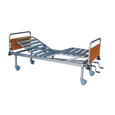 Cama Manual Victory com Cabeceiras em Faia e Aço