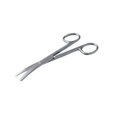 Tesoura Standard Curva Bicos Fino/Redondo
