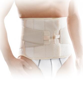 Cinta de apoio lumbo-sacral com placa dorsal Lombax Rigid - Medical Shop