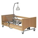Cama-Invacare-Medley-Ergo--Guardas-de-Madeira-com-Tilt-