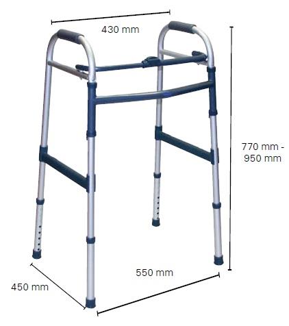 Andarilho-Invacare-Asteria--Regulavel-e-Encartavel-