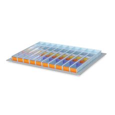 Bandeja BLP-6200 com 10 Disp. Diários e 2 Disp. Removíveis