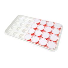 Bandeja para 28 copos de medicação (copos incluídos)