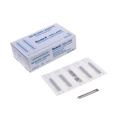 Lancetas esterilizadas á unidade (200 unidades)