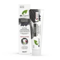 Pasta Dentes Branqueadora Carvão Vegetal Ativado Bio 100mL