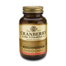 Solgar Cranberry com Vitamina C (60 Cápsulas)