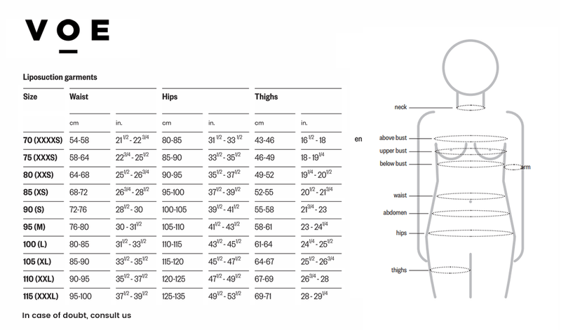 Liposuction garments - VOE