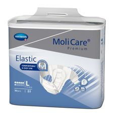 Fraldas MoliCare Premium Elastic 6G