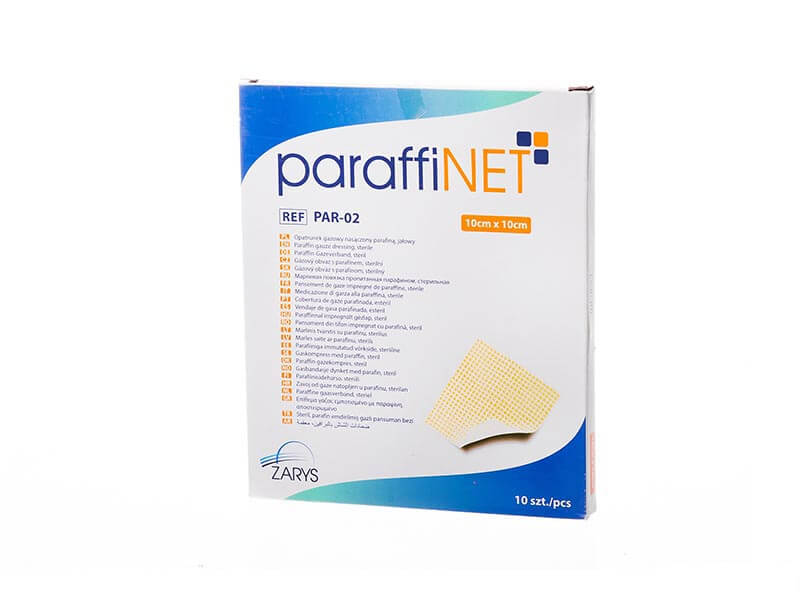 Compressas-de-Gaze-Parafinada-Paraffinet