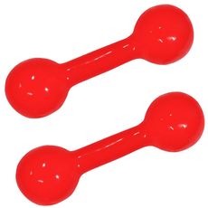 Halteres em Ferro Revestidos a Vinil 2kg (1 par)