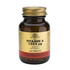 Vitamina A com Vitamina C 1502ug (100 Comprimidos)