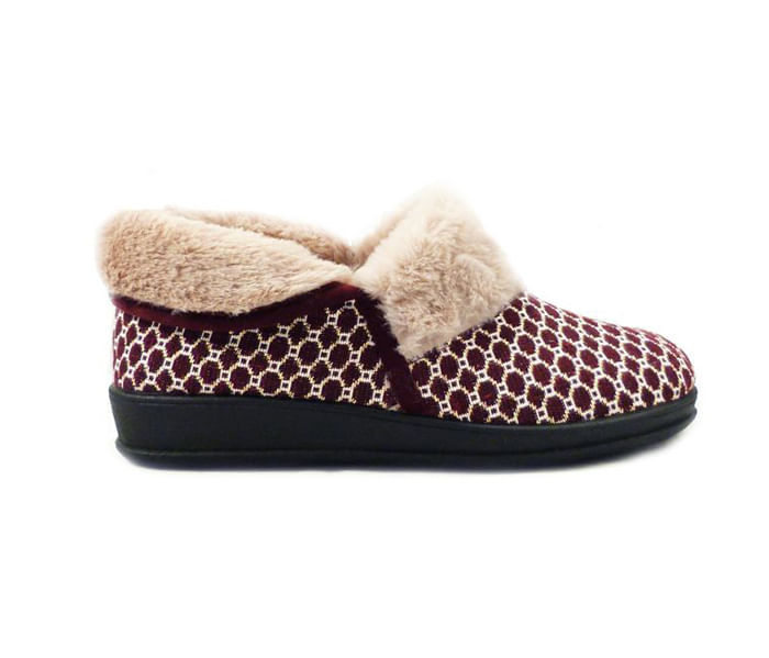 Pantufas-Ortopedicas-Capri-Bordeaux