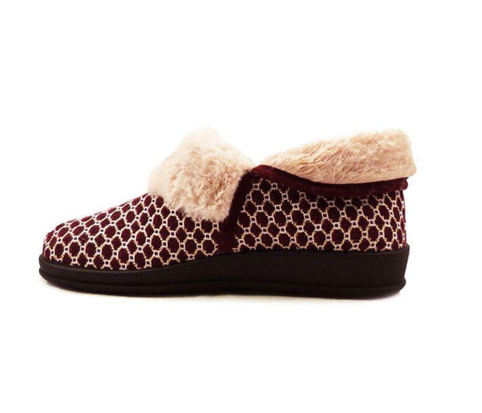 Pantufas-Ortopedicas-Capri-Bordeaux