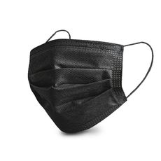 Máscaras Cirúrgicas Pretas TIPO IIR (50 unid.)