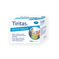 Pensos Rápidos Tiritas Detectables Azuis 19x72mm (100un.)