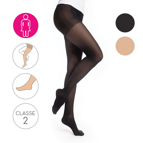 Meias-de-Compressao-Diaphane-COLLANT-Classe-2-Pe-Fechado