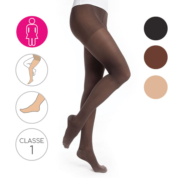 Meias-de-Compressao-Diaphane-COLLANT-Classe-1-Pe-Fechado