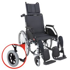 Cadeira de Rodas Manual em Aço Celta Cama Transit