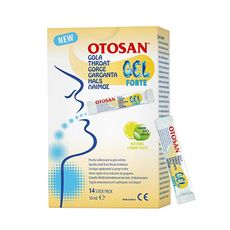 Otosan Gel Forte para a Garganta 14x10ml
