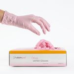 Luvas-de-Latex-Rosa