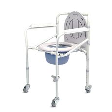 Cadeira Sanitária Banho e Alteador Sanita Com Rodas 3 Em 1