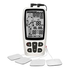 Eletroestimulador 3 em 1 com 2 Canais e 60 Programas