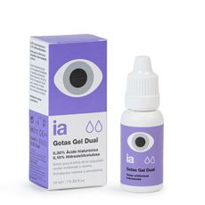 Interapothek Gotas Oftálmicas Dual Gel 15ml