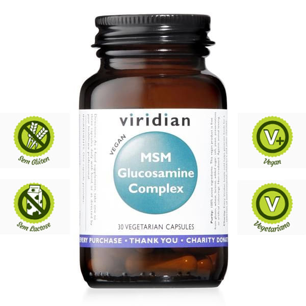 Viridian-Complexo-MSM-e-Glucosamina-30-Caps