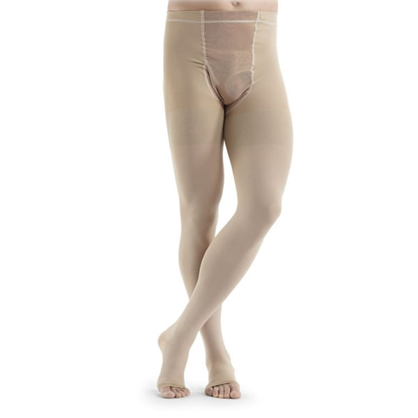 Meias-de-Compressao-Traditional-COLLANT-Homem-Classe-2-Pe-Aberto