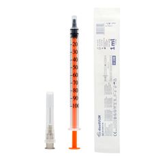 Seringas para Insulina com Agulha 27G (100 unidades)