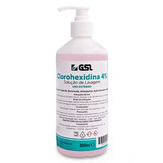 Clorohexidina GSL 4% com Doseador 500 ml