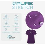 Tunica-PureStretch-com-Manga-Curta-para-Mulher-Stella-detalhes