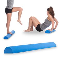 Meio Rolo EVA para Posicionamento e Pilates